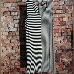 Chico's Modern Striped Dress